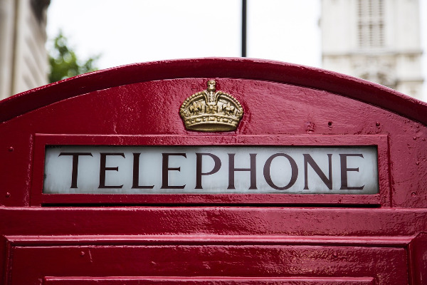 anglia budka telefoniczna język angielski